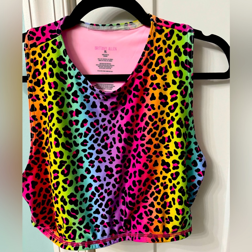 Brittany Allen crew neck bra